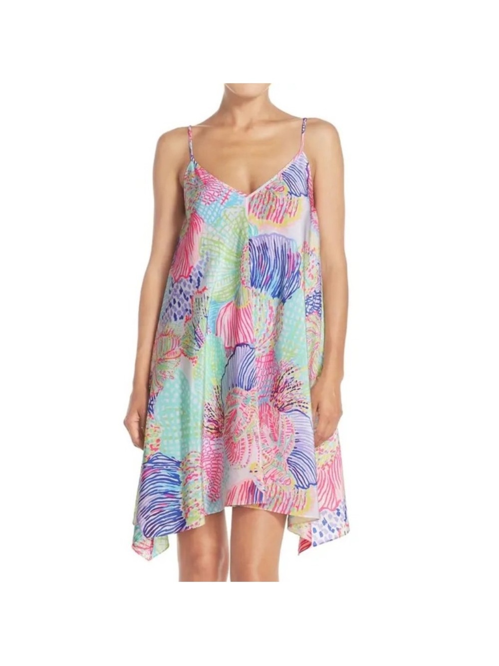 Lilly Pulitzer Multicolor Shell-Print Clara Dress NWT Small